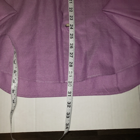 Banana Republic long sleeve button down shirt Mens medium pink - Picture 4 of 5